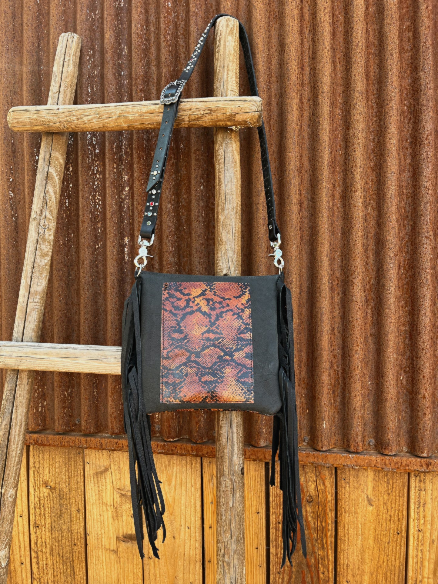 Tiger By the Tail Crossbody Purse