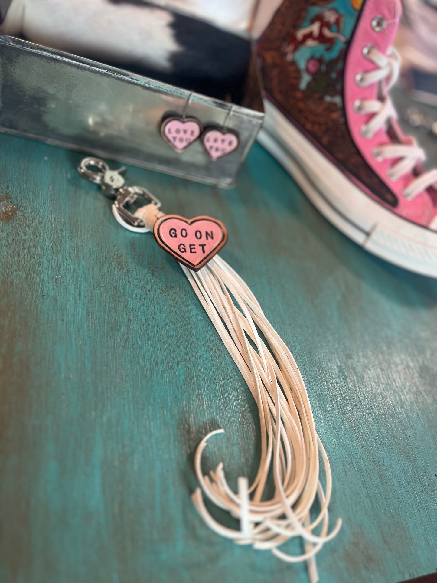 Heart Key Chain