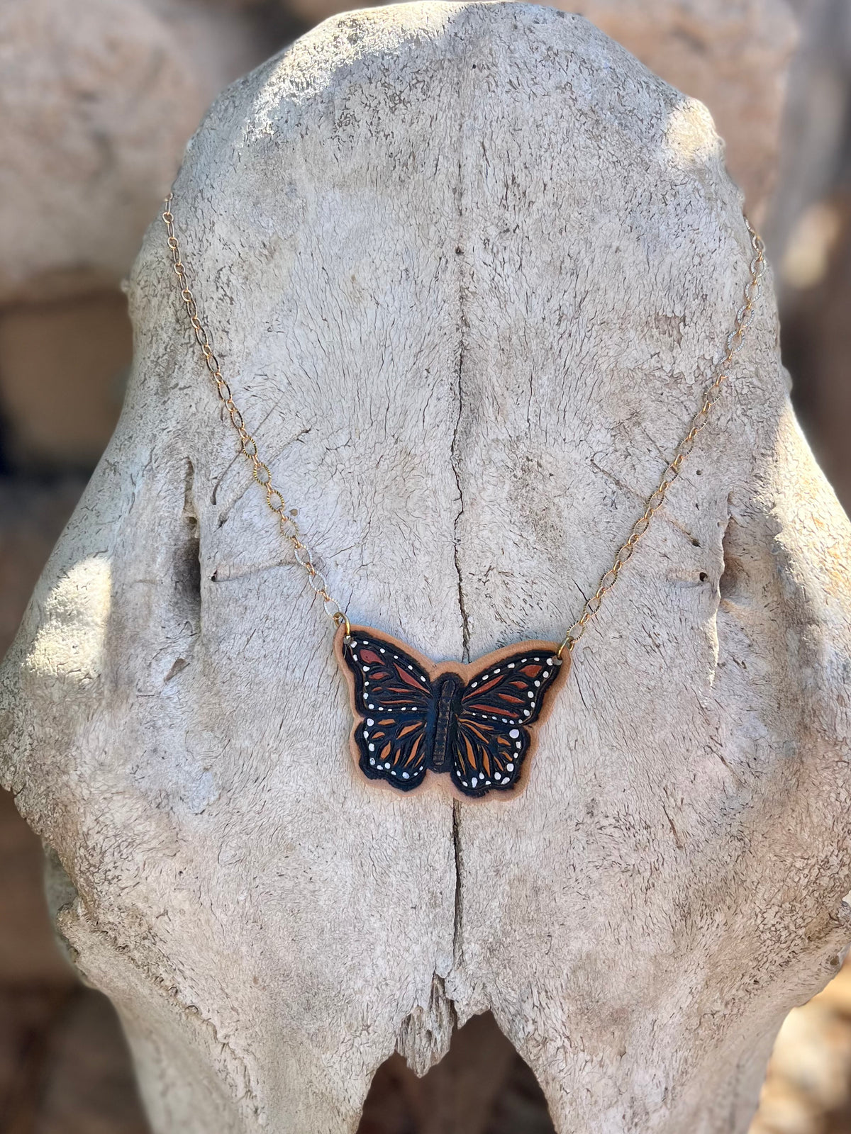 Monarch Butterfly Choker