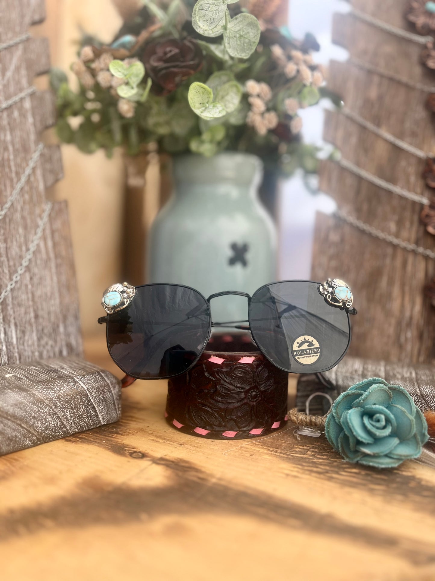 Turquoise Accent Sunnies
