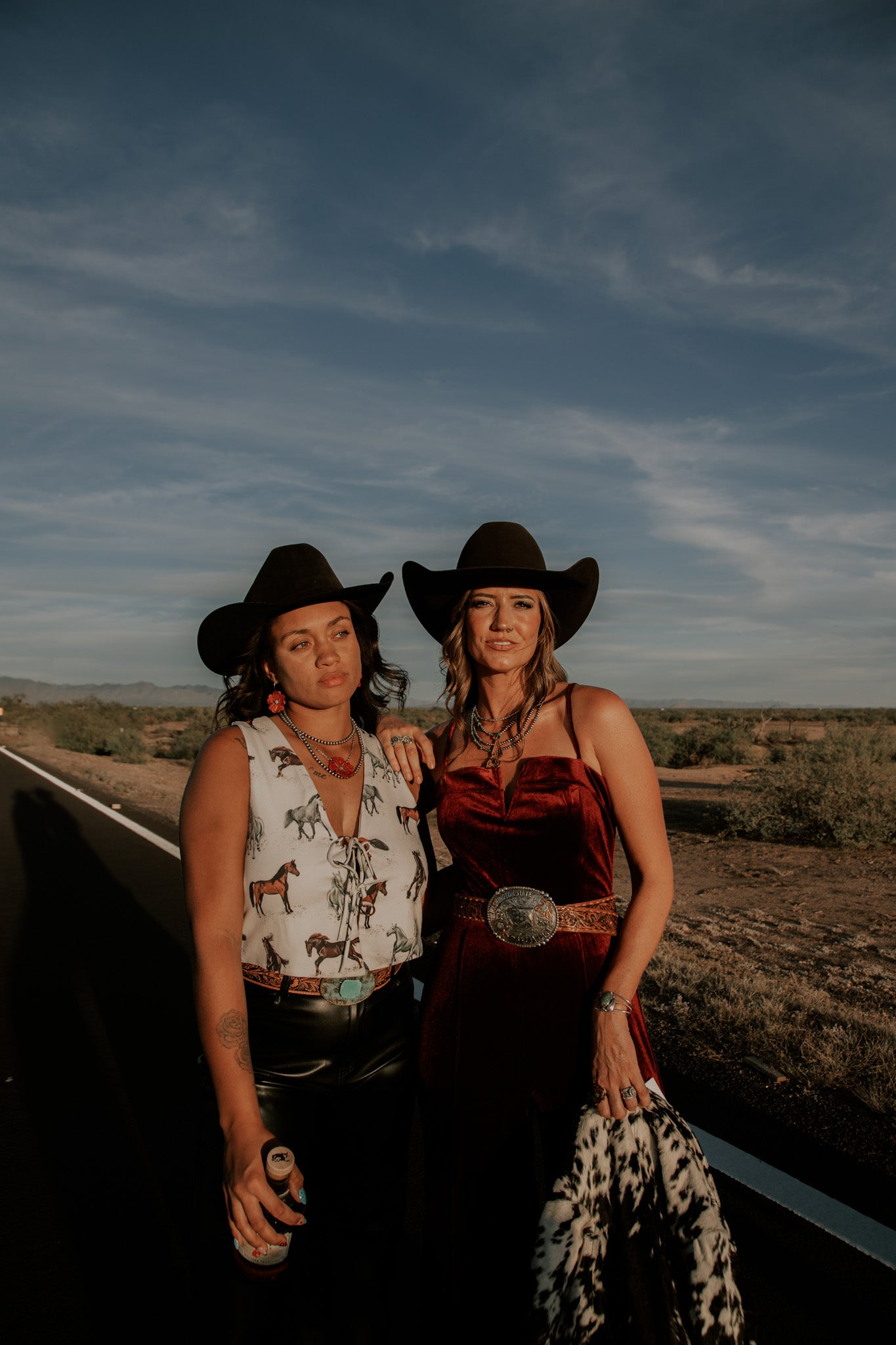 Floral tooled Pendant on Sterling Pearl Strand