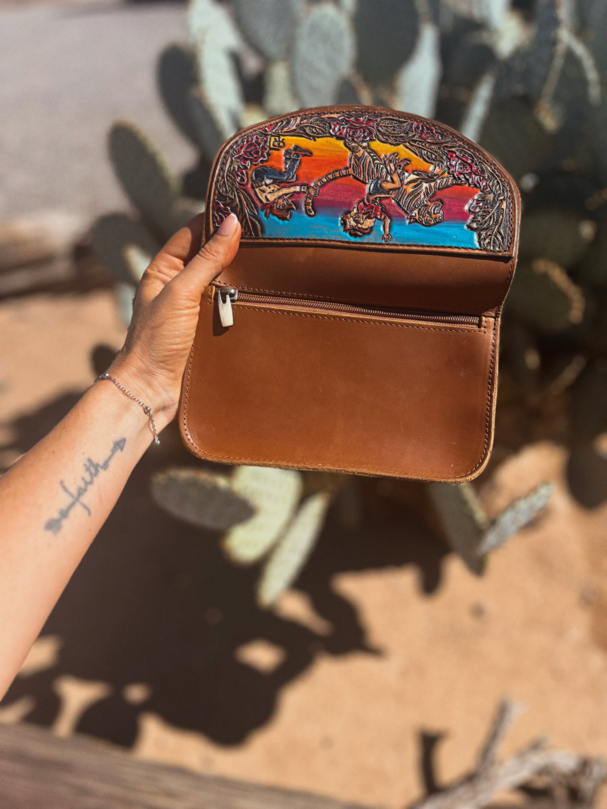 Tiger By The Tail Purse