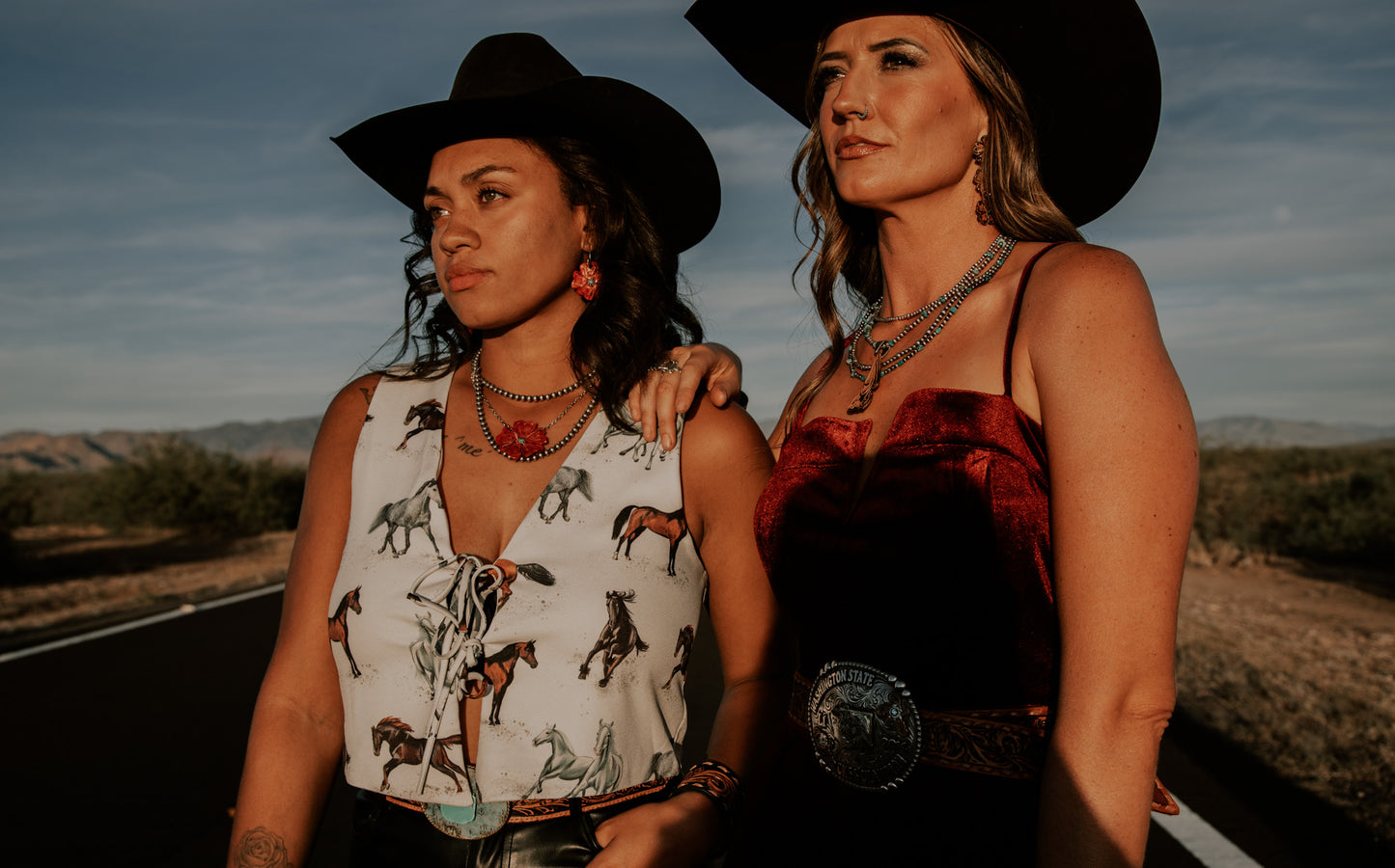 Floral tooled Pendant on Sterling Pearl Strand