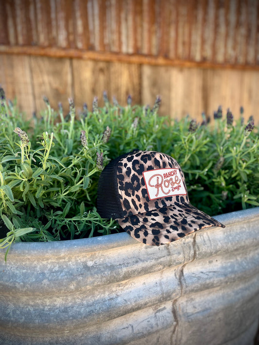 Mid Profile Leopard Cap