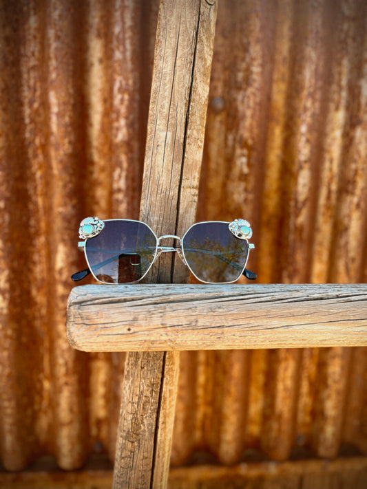 Turquoise Accent Sunnies