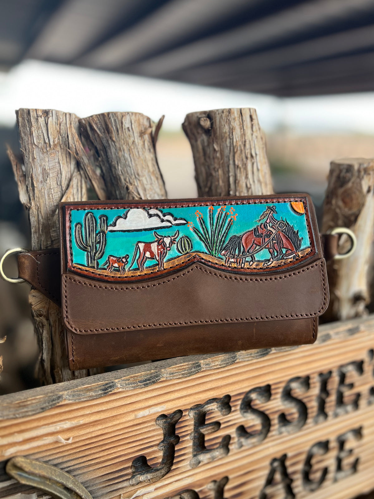 Wild Horse Crossbody Clutches
