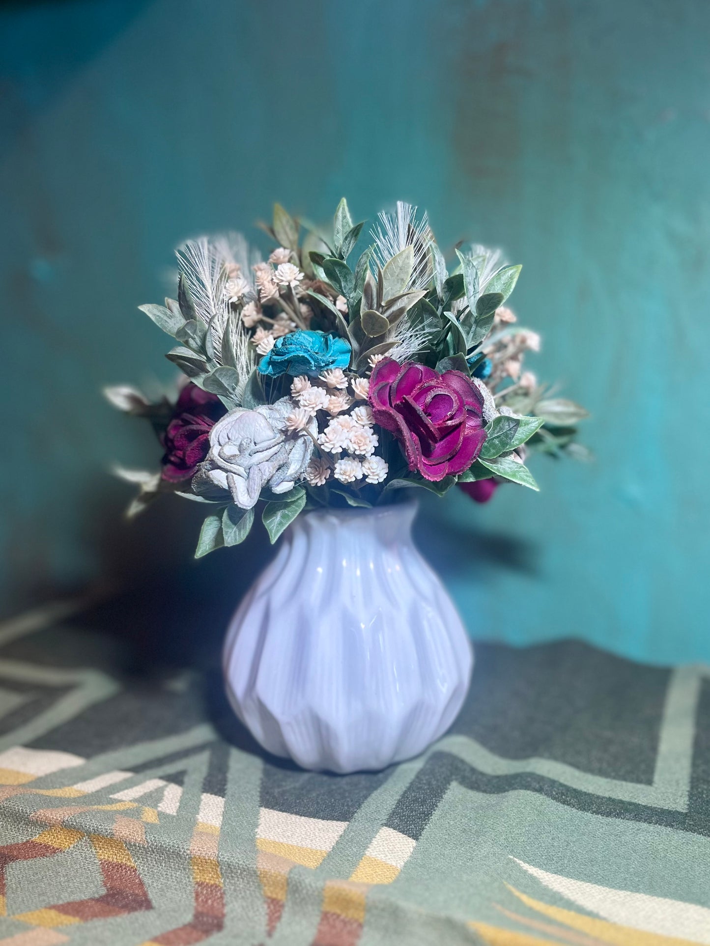 Leather Flower Bouquet