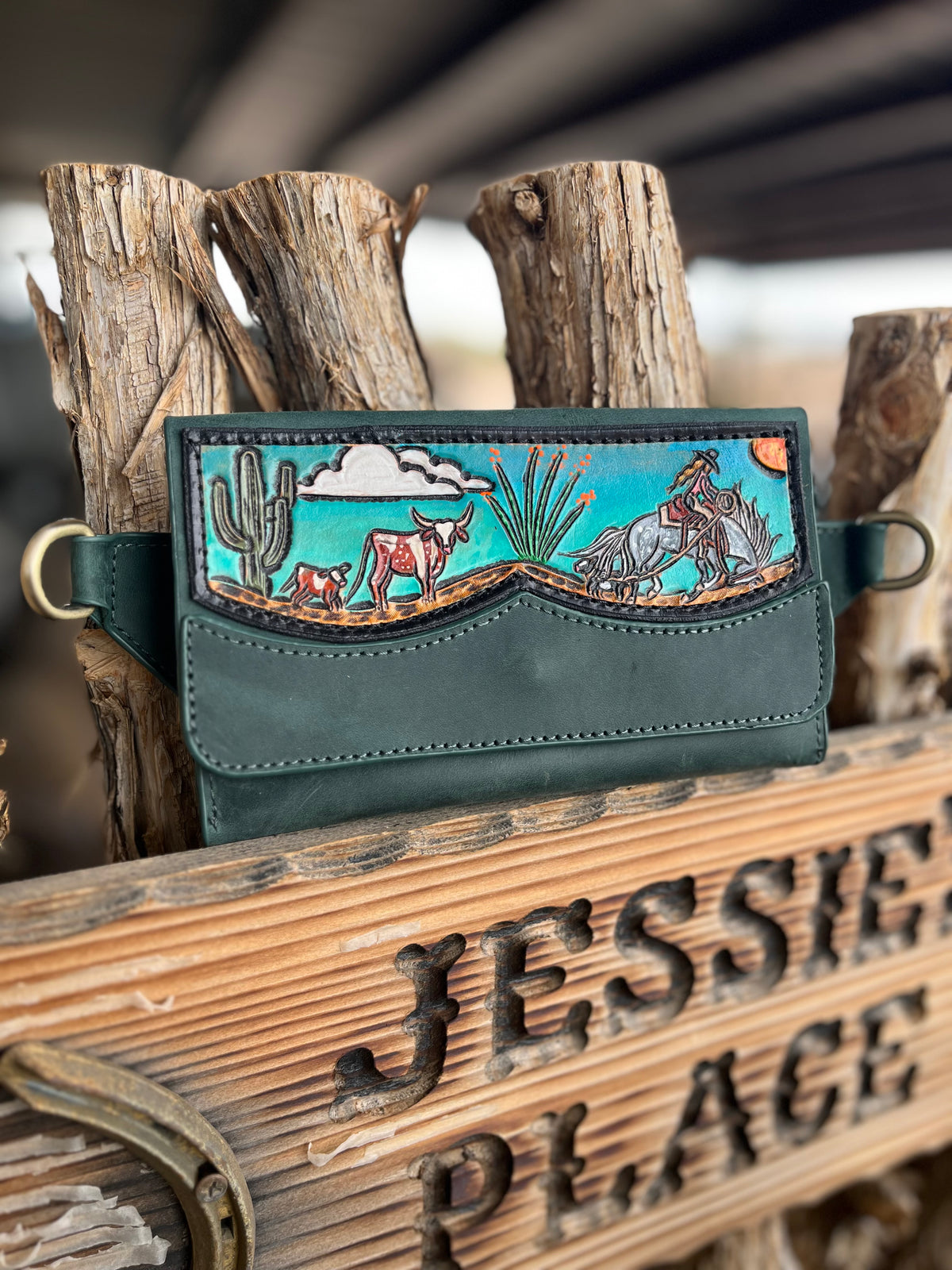 Wild Horse Crossbody Clutches