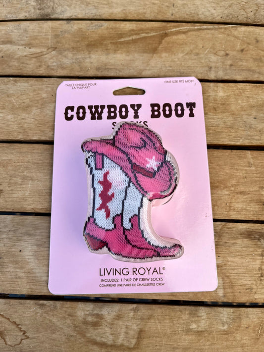 Cowboy Boot Socks