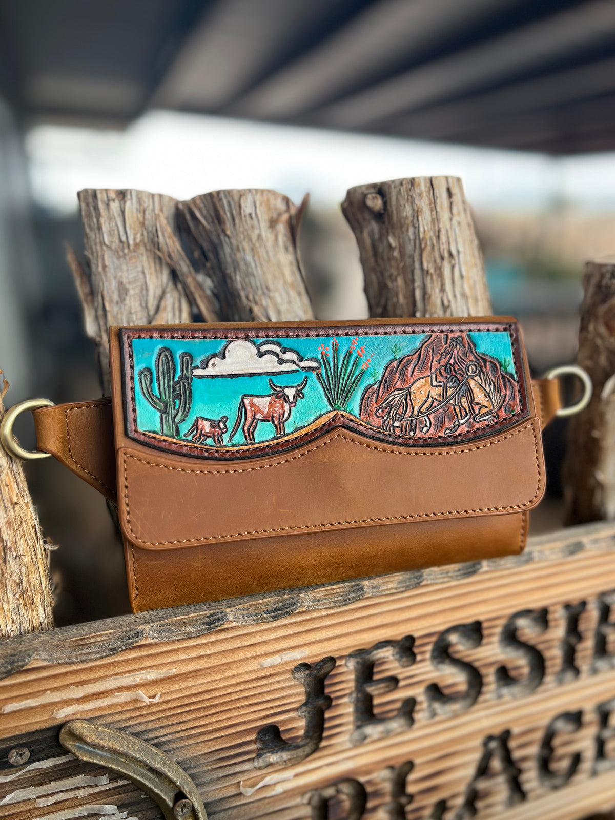 Wild Horse Crossbody Clutches