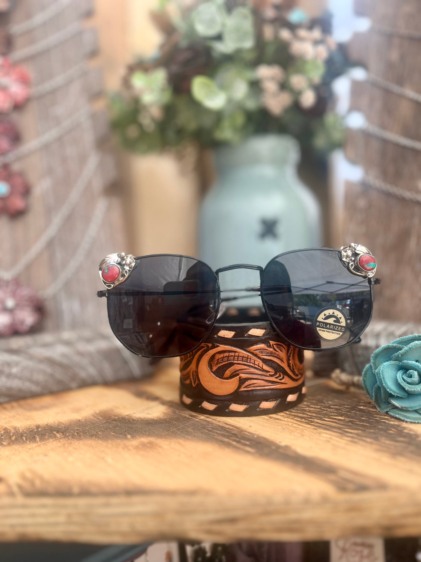 Turquoise Accent Sunnies