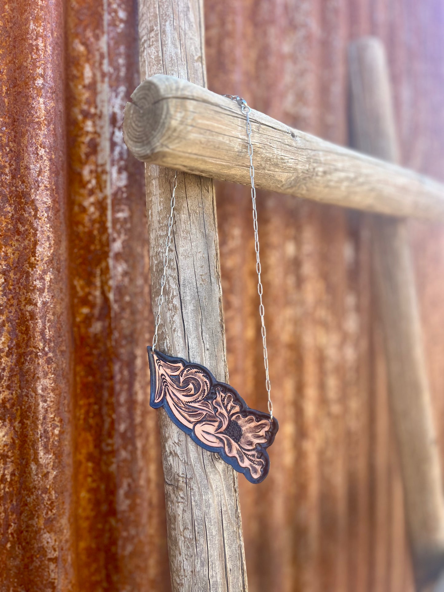 Statement Tooled Choker