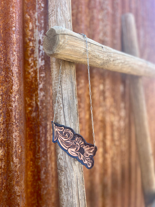 Statement Tooled Choker